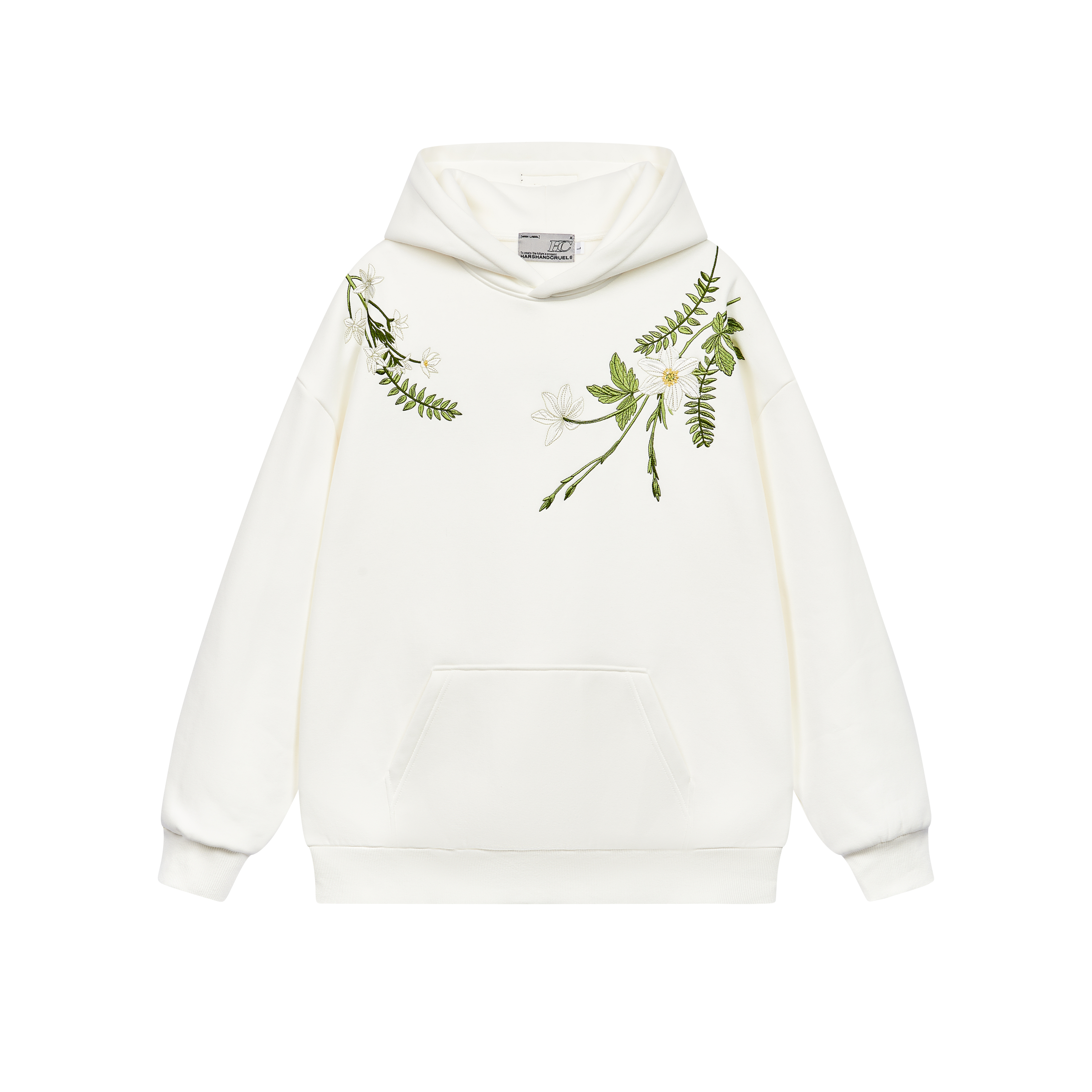 

Толстовка унисекс HARSH AND CRUEL, Pink Floral White