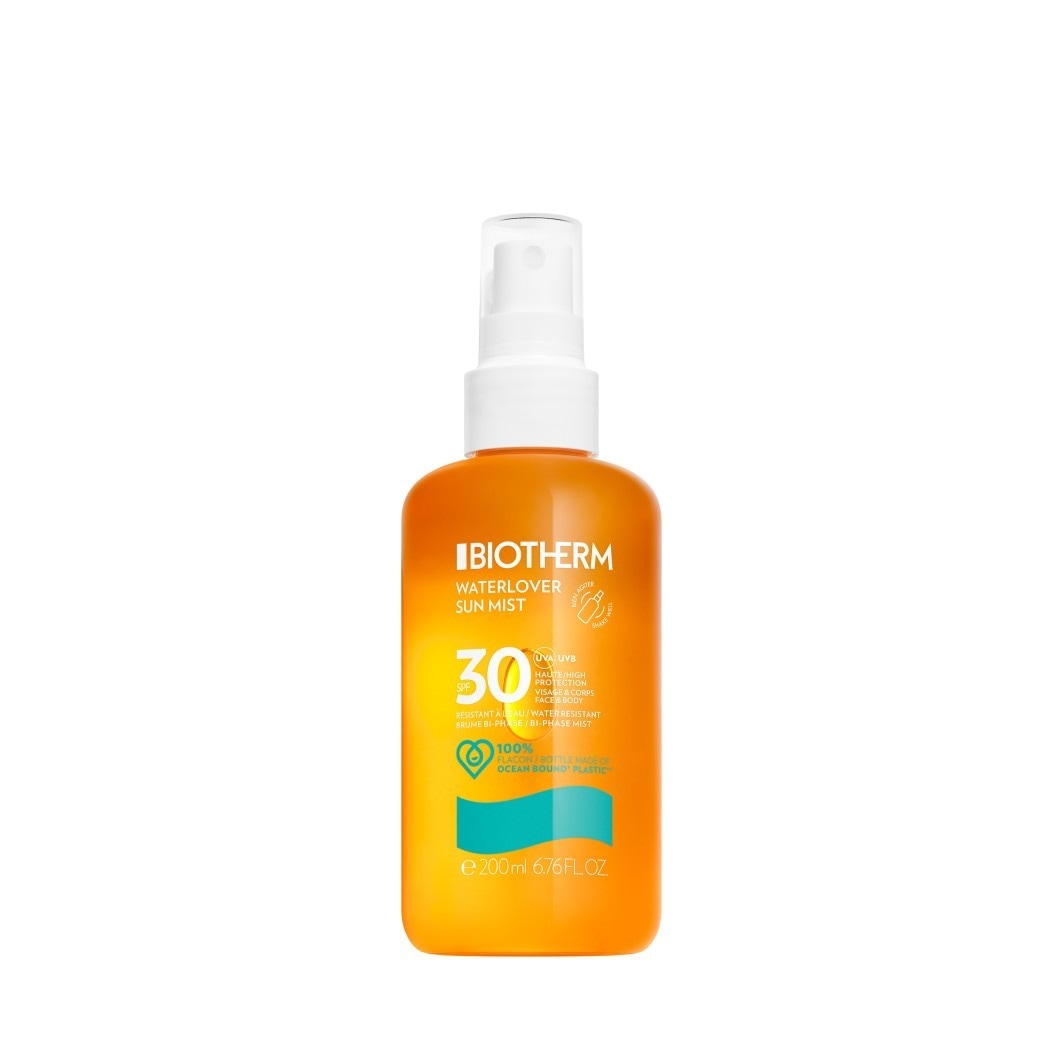 

Солнцезащитный крем water lover sun mist spf 30 Biotherm, объем 200 мл