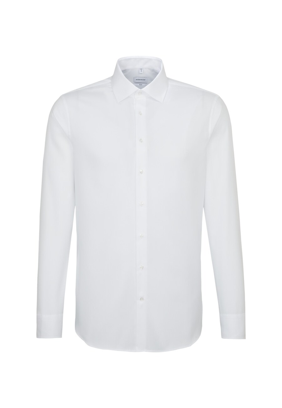 

Рубашка делового кроя Slim Fit SEIDENSTICKER Slim, белый