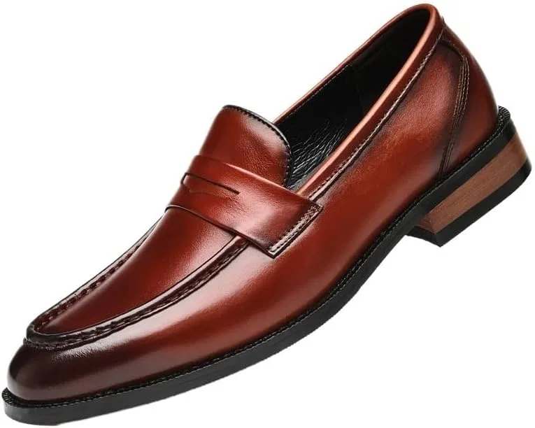 Лоферы кожаные Oxford Brown UOPYNE