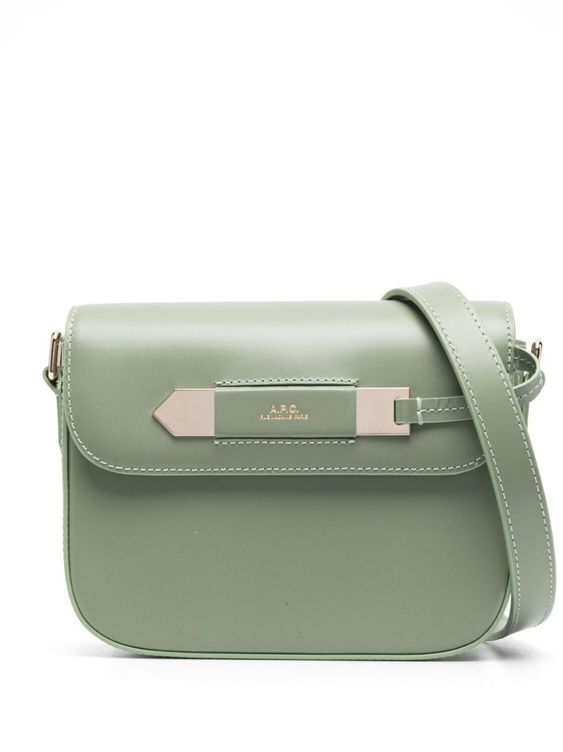 

A.P.C. сумка через плечо Charlotte, зеленый