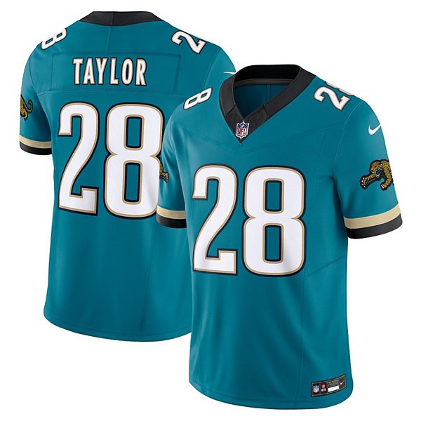 

Мужская футболка Fred Taylor в цвете teal Jacksonville Jaguars Prowler Throwback Vapor FUSE Limited Retired Player Nike