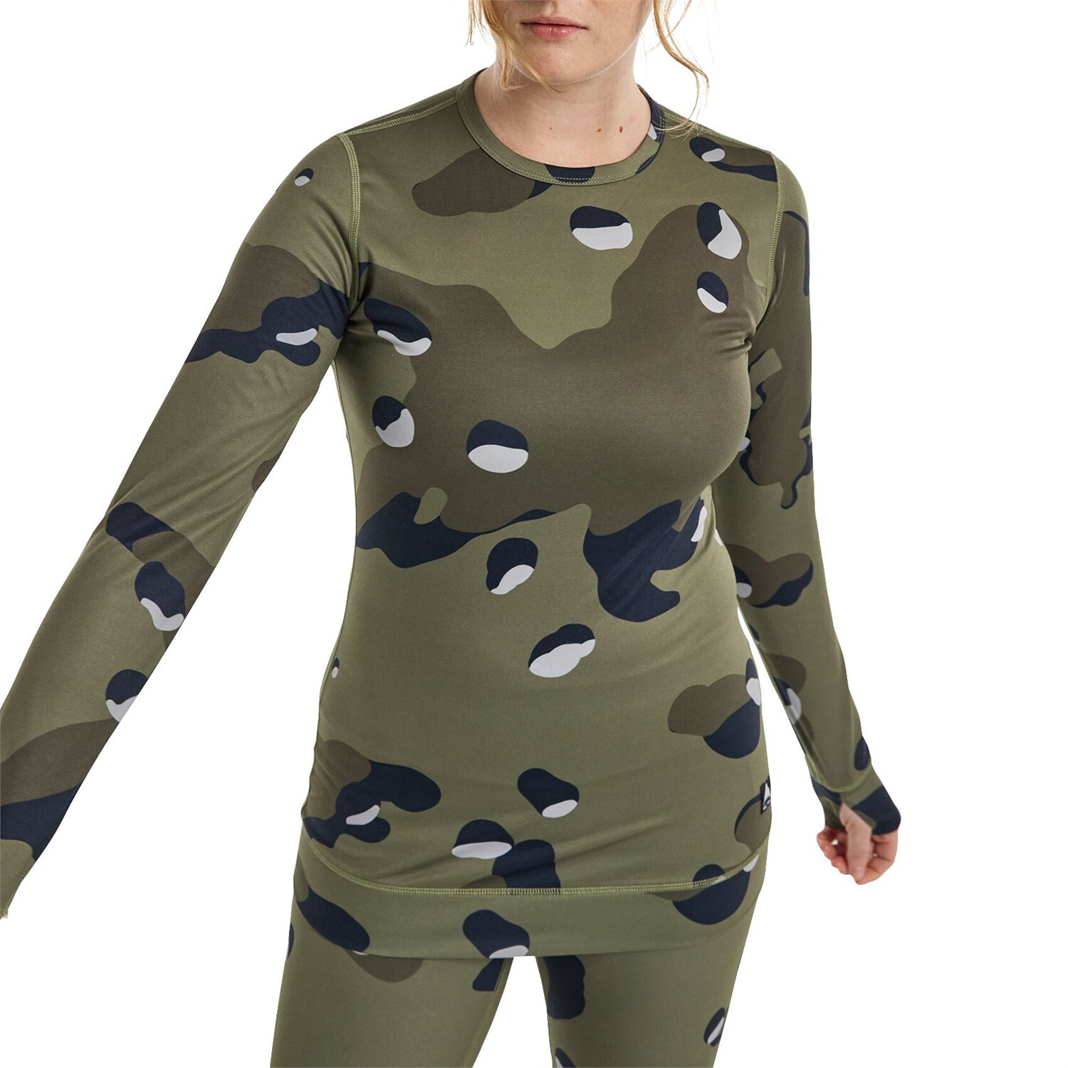 

Топ Burton Midweight Crew, цвет Forest Moss Cookie Camo