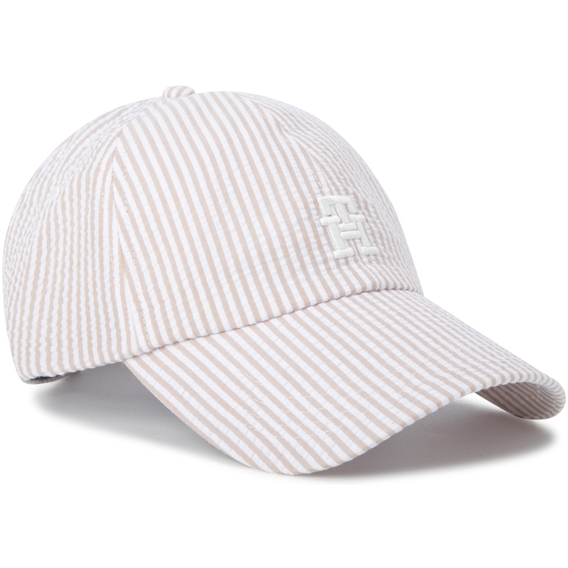 

Tommy Hilfiger Бейсболка женская, Pink White Stripes AEG