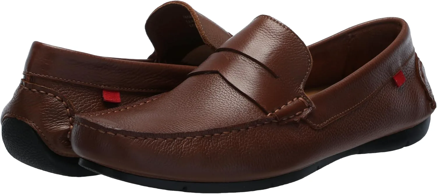 

Мужские лоферы, повседневные слипоны из кожи, классические пенни-лоферы Marc Joseph New York