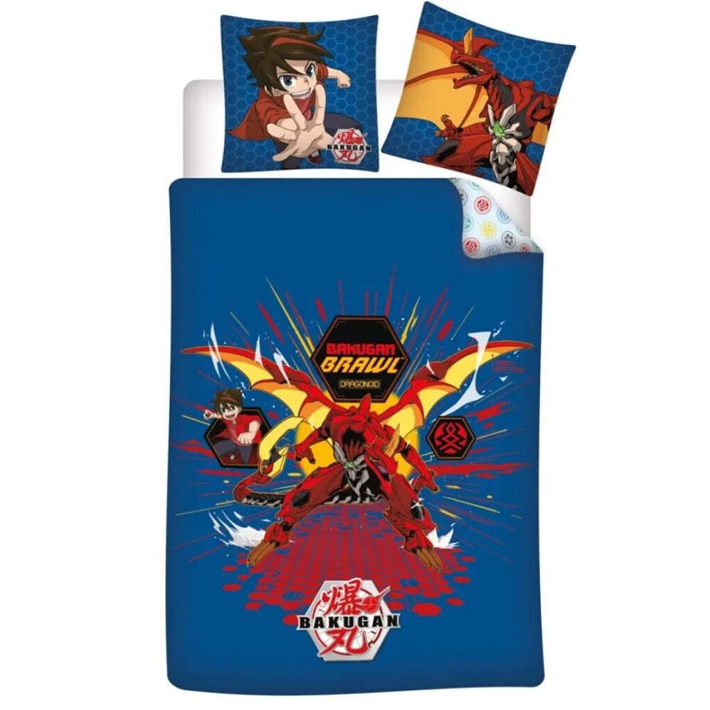 

Комплект постельного белья Бакуган из микрофибры Bakugan