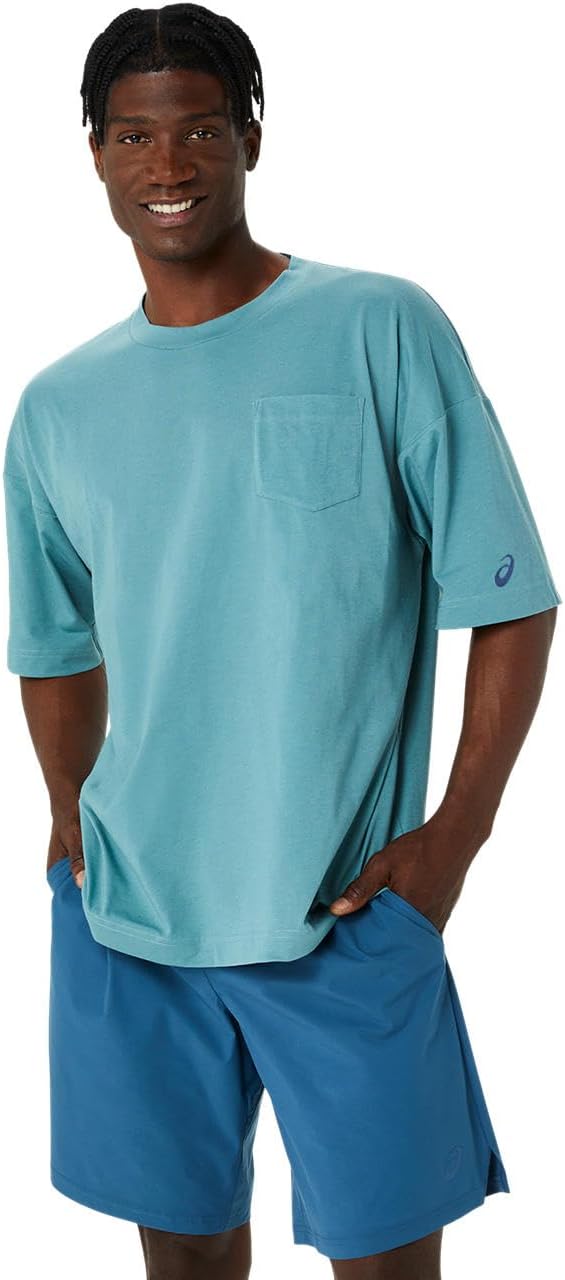 

Мужская футболка ASICS с карманом и свободным кроем, 2031E776