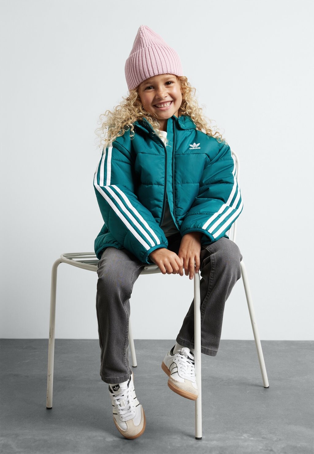 

Зимняя куртка ADICOLOR KIDS adidas, цвет Legacy Teal