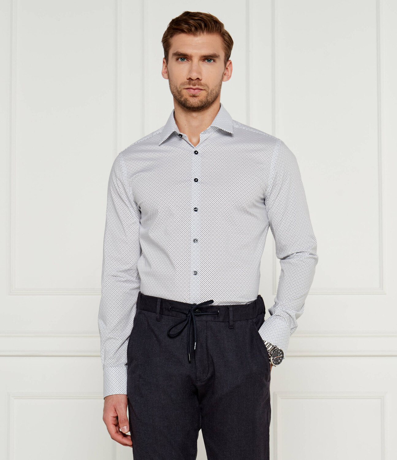 

Рубашка Hechter Paris Shaped fit, белый
