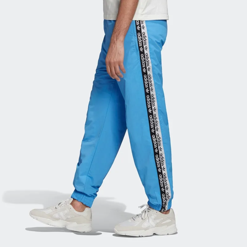 Вязаные спортивные штаны мужские Adidas Originals, Natural Blue — фото 4