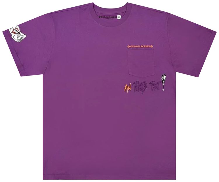 

Футболка Chrome Hearts x Matty Boy I Want More T-Shirt 'Purple', фиолетовый