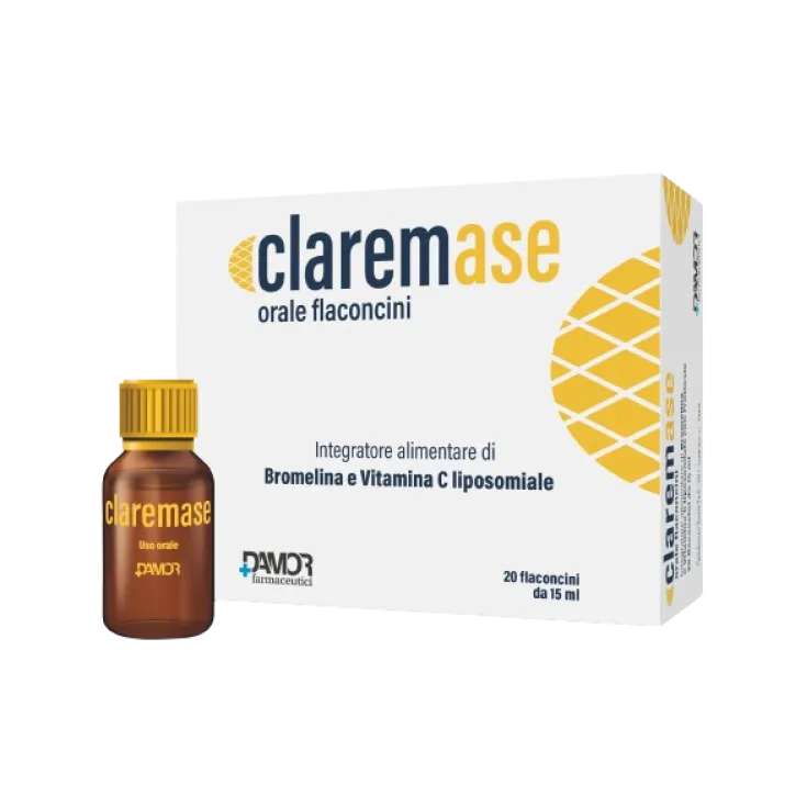 

Claremase Oral 20Fl Бромелайн Farmaceutici Damor