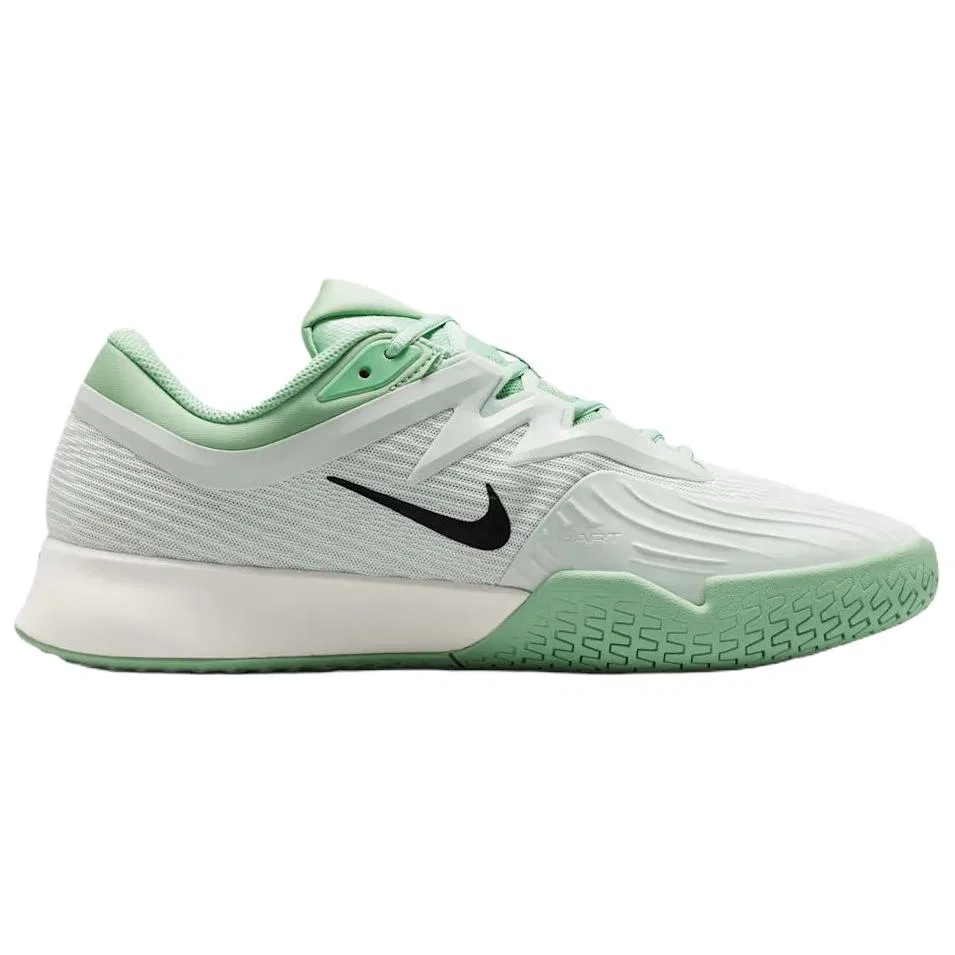 Кроссовки теннисные Vapor Pro 3 с поддержкой Nike бело-зеленые — фото 3