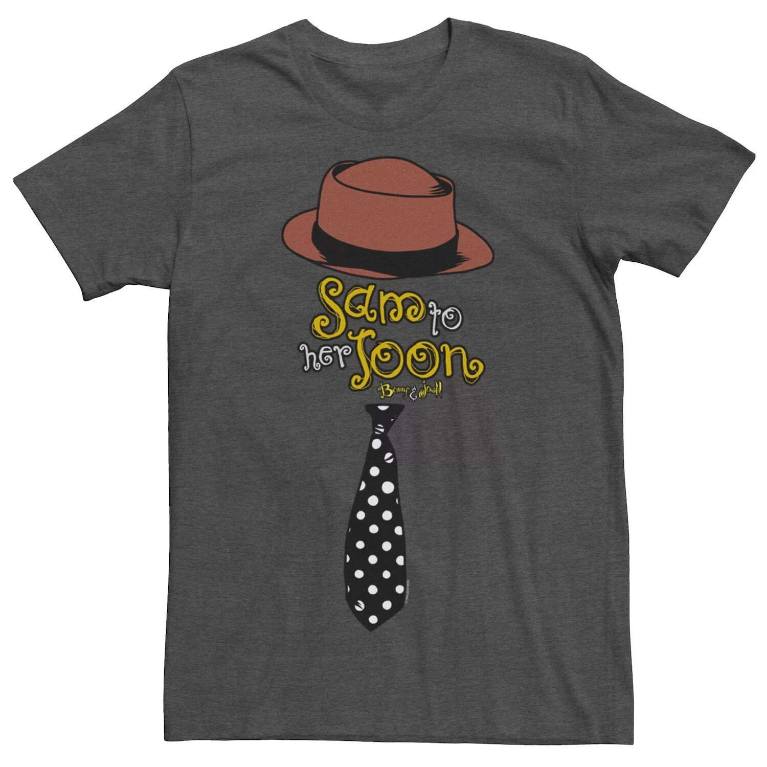 

Мужская футболка Benny & Joon Sam To Her Joon Licensed Character