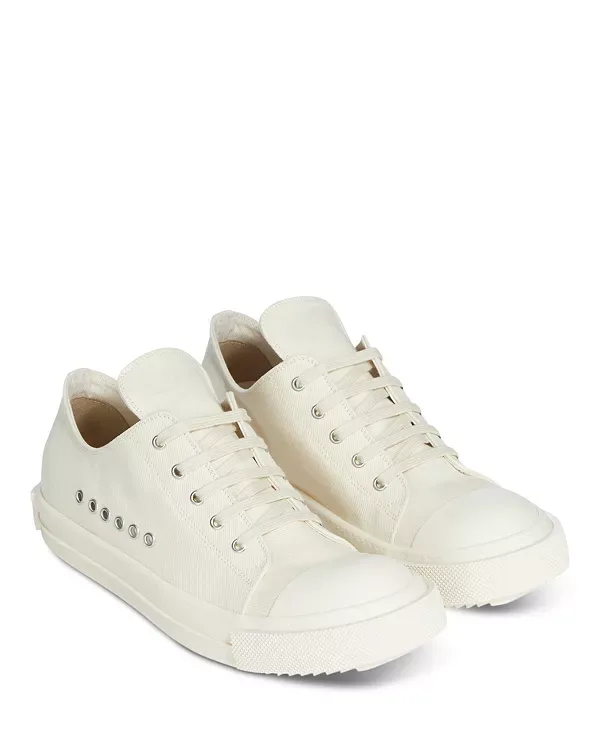 Экстремально низкие кроссовки Drkshdw Rick Owens, Black/Milk — фото 2
