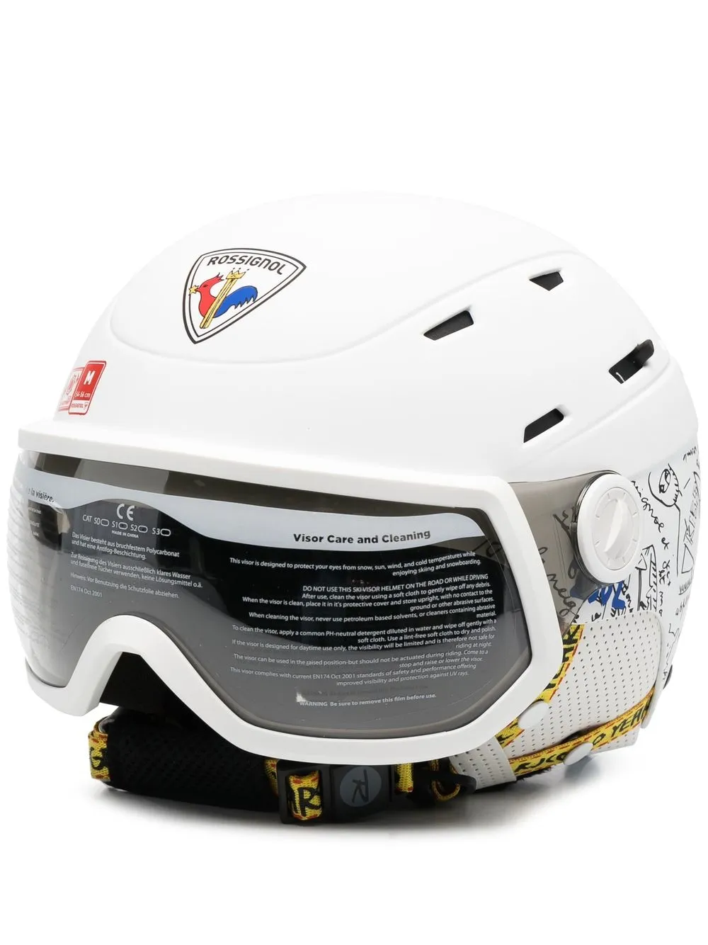 

Шлем Allspeed Visor Impacts Photochromic из коллаборации с JCC Rossignol, белый