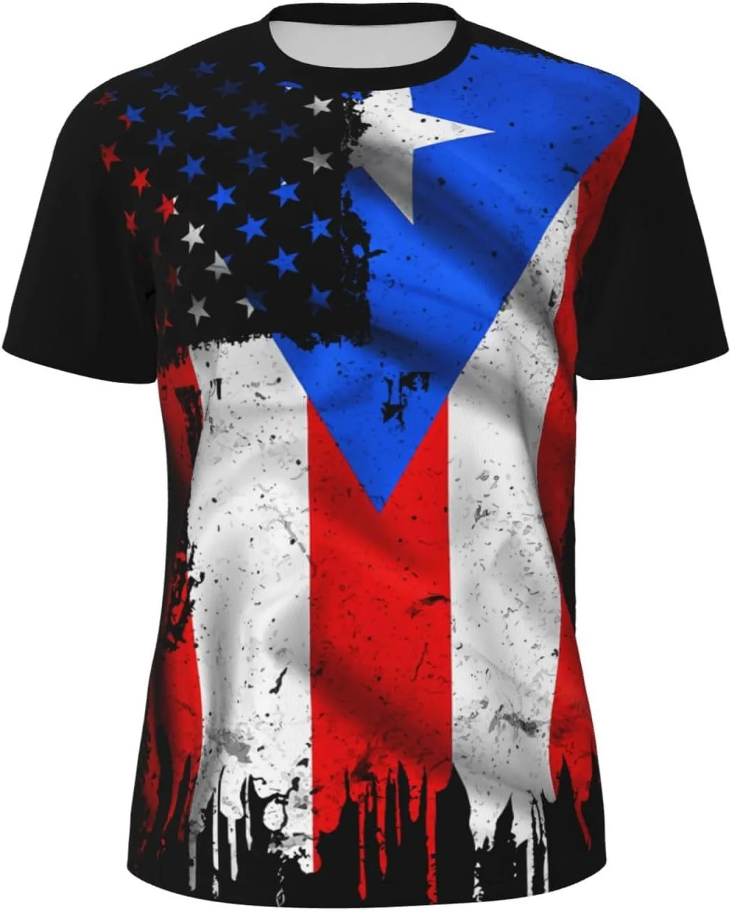 

Мужская футболка с коротким рукавом и круглым вырезом, легкая и мягкая