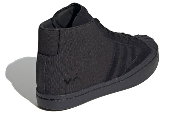 Кроссовки adidas Y-3 Yohji Pro 'Triple Black', черный — фото 4