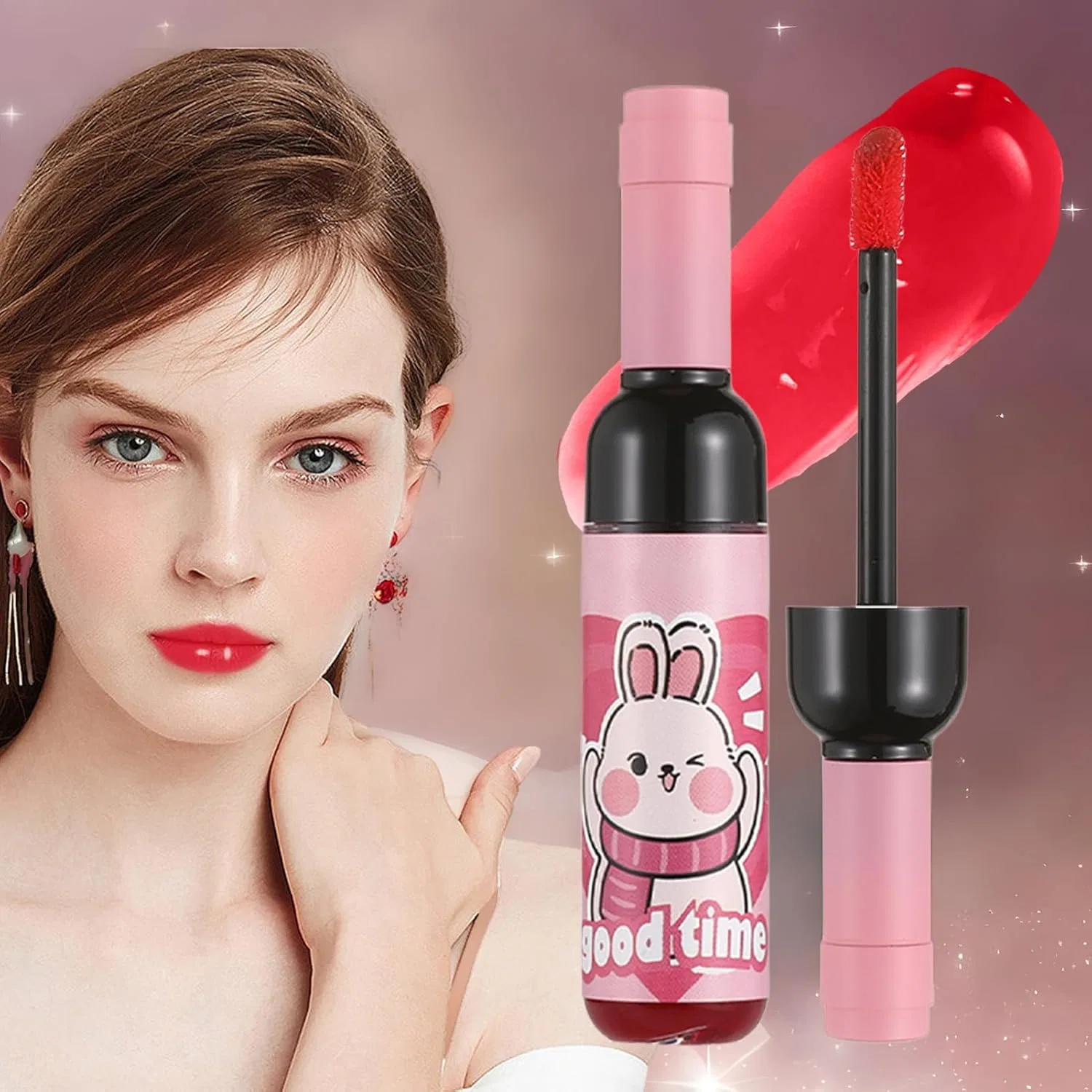 Губная помада Wine Liquid Lip Gloss матовая водостойкая, 03 — фото 3