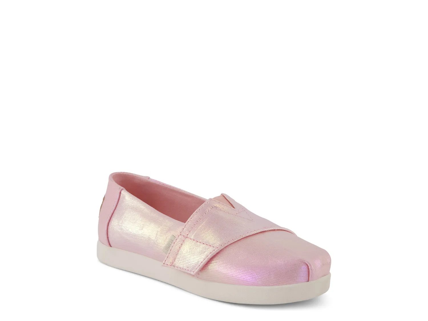 

Слипоны TOMS Alpargata Slip-On Sneaker - Kids', Pink Iridescent