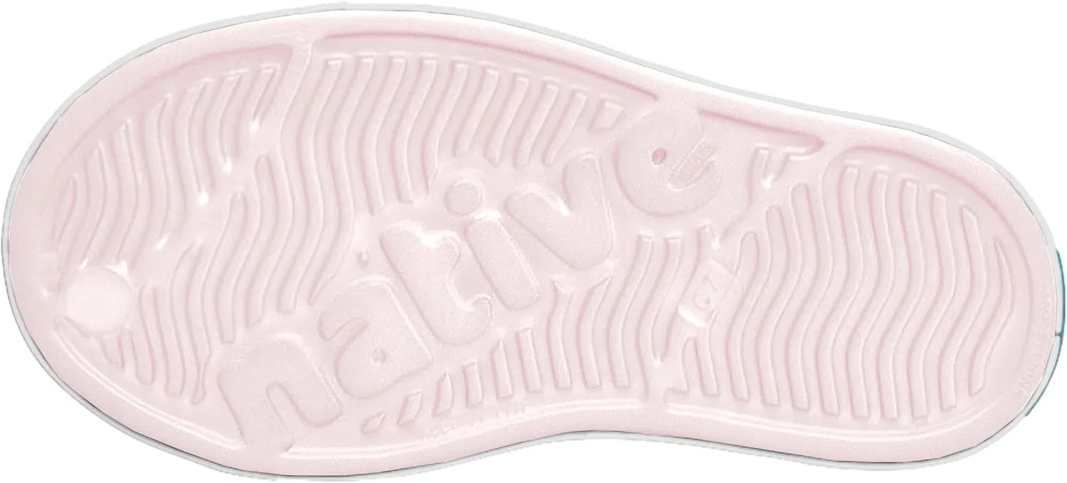 Кроссовки для девочек Native Shoes Jefferson, Milk Pink/Shell White — фото 2