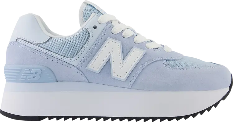 Кроссовки Wmns 574+ 'Light Chrome Blue', синий