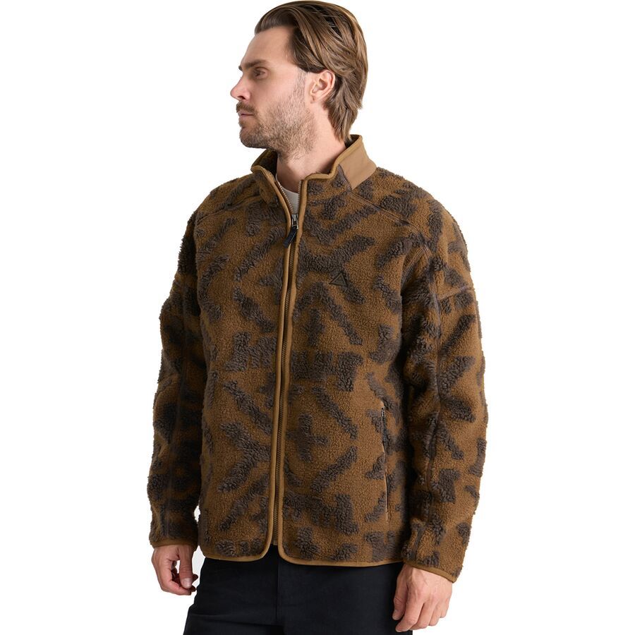 

Куртка Roark Campover Jacquard Sherpa Zip Roark, Otter