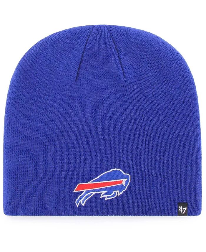 

Мужская вязаная шапка-бини с логотипом Royal Buffalo Bills Primary '47 Brand