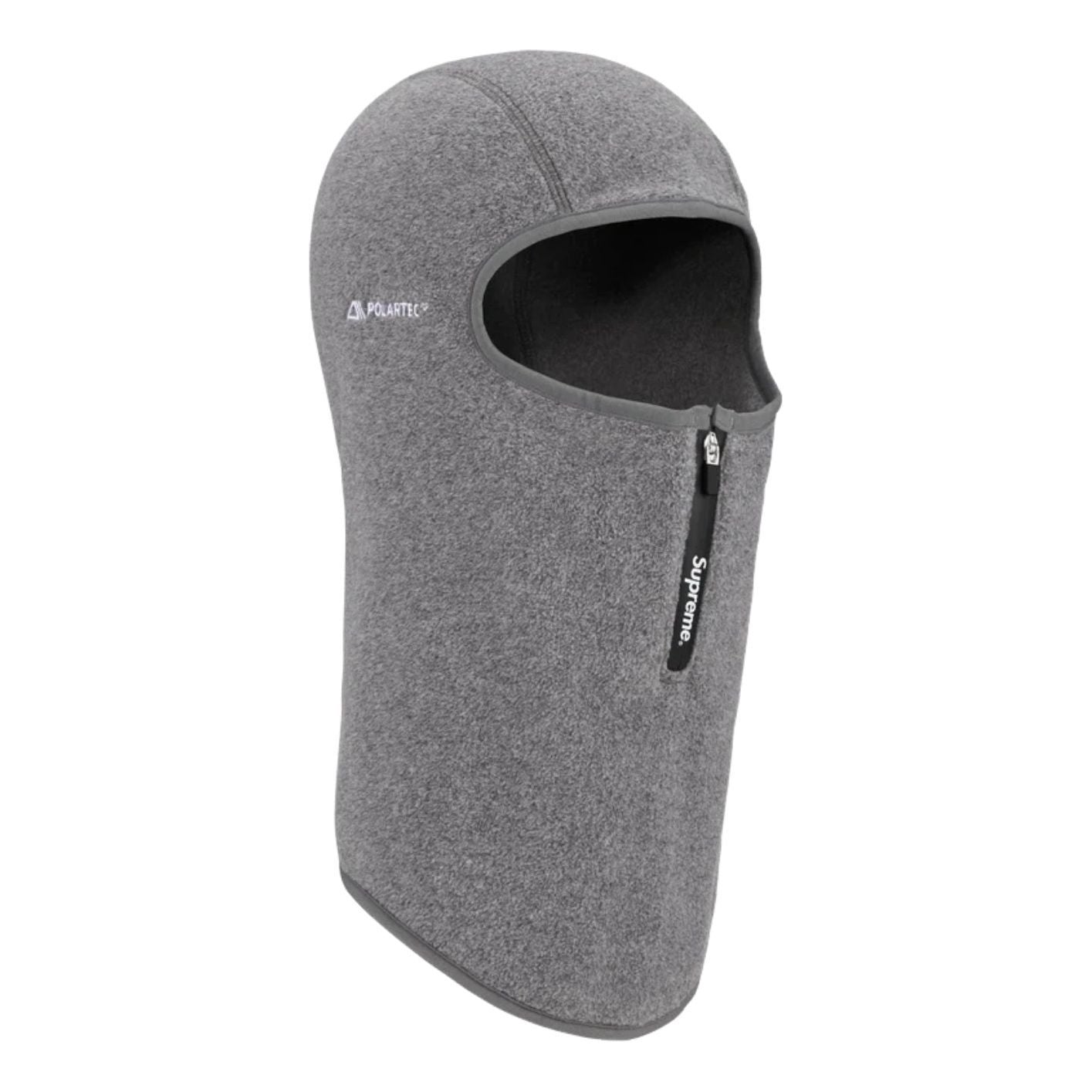 

Балаклава Supreme FW25 x Polartec на молнии, серый цвет