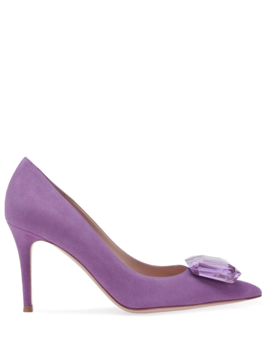 

Gianvito Rossi замшевые туфли, фиолетовый