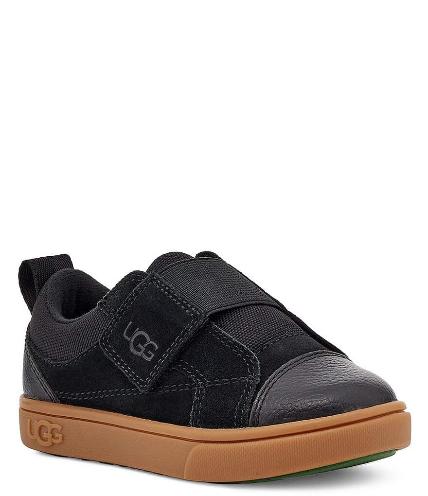 

UGG Детские низкие замшевые кожаные кроссовки Rennon (для младенцев), черный