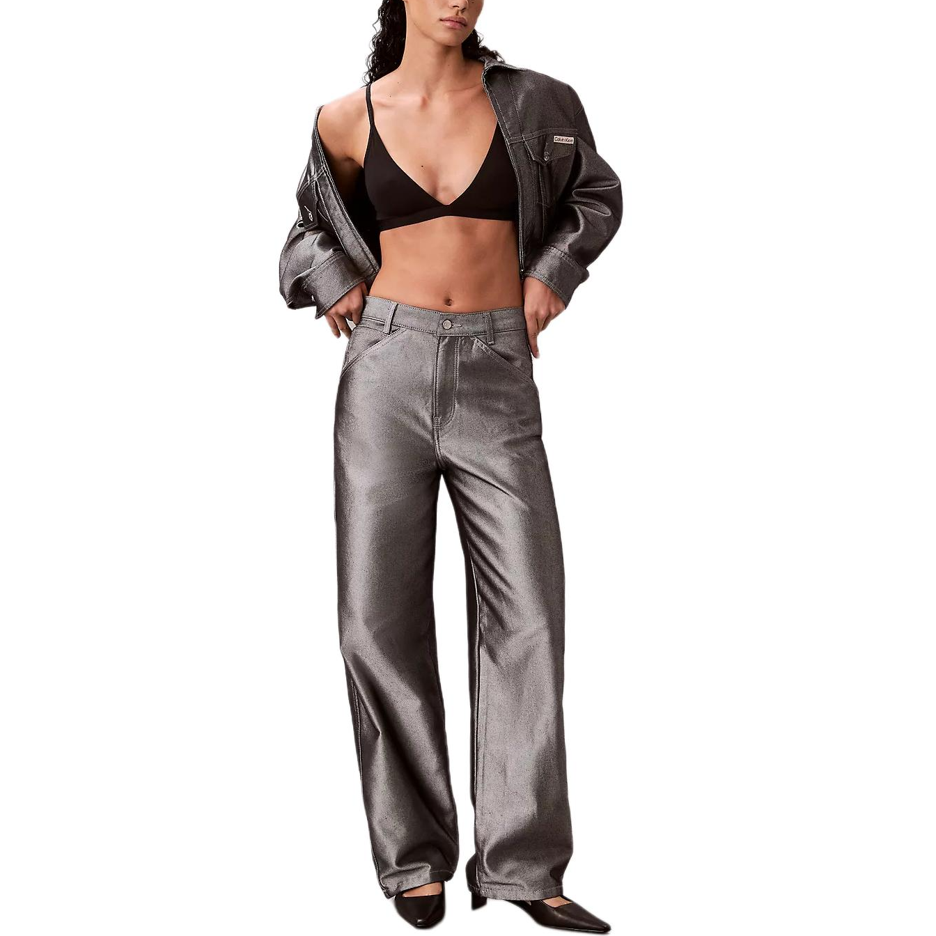 

Calvin Klein Женские джинсы Denim Gray