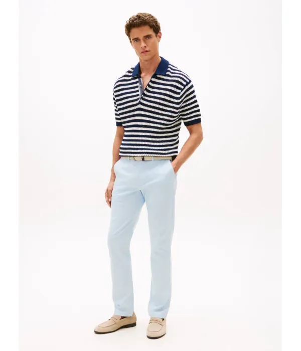 Брюки чинос Denton straight fit Tommy Hilfiger, небесно-голубой — фото 2