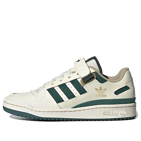 

Кроссовки forum low 'white college green' Adidas, белый