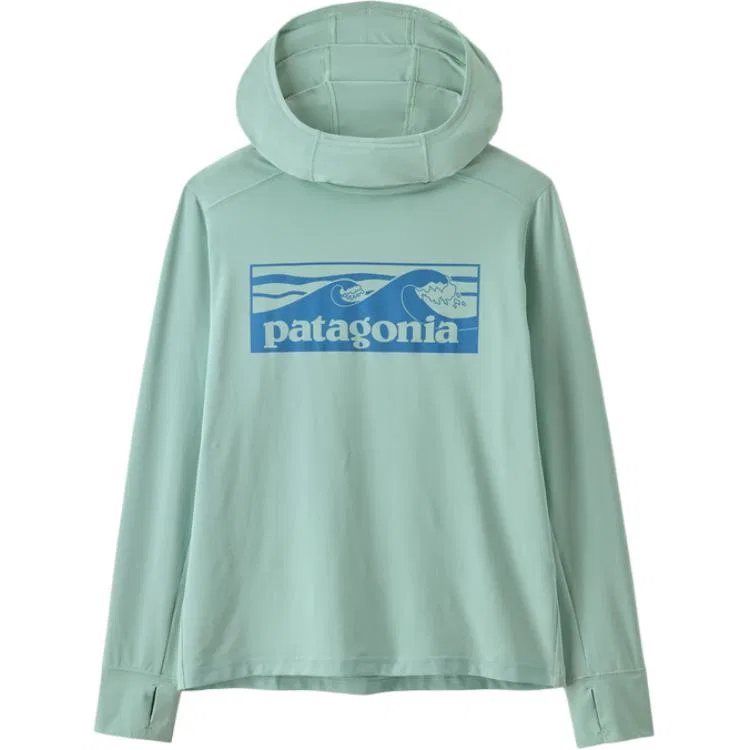 Свитшот с капюшоном Patagonia для детей, темно-синий