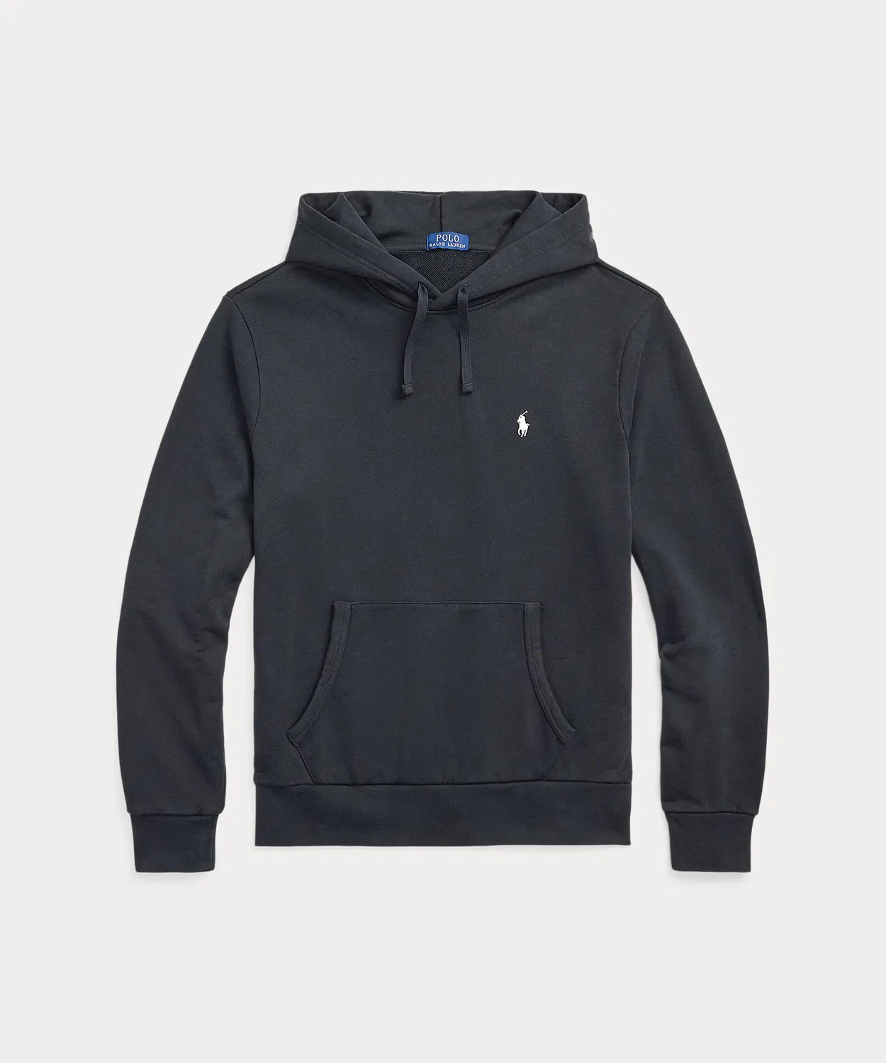Худи на молнии Ralph Lauren из махровой ткани, чёрный — фото 2