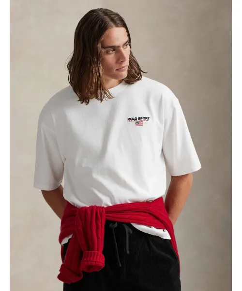 

Футболка Relaxed fit Polo Ralph Lauren, белый