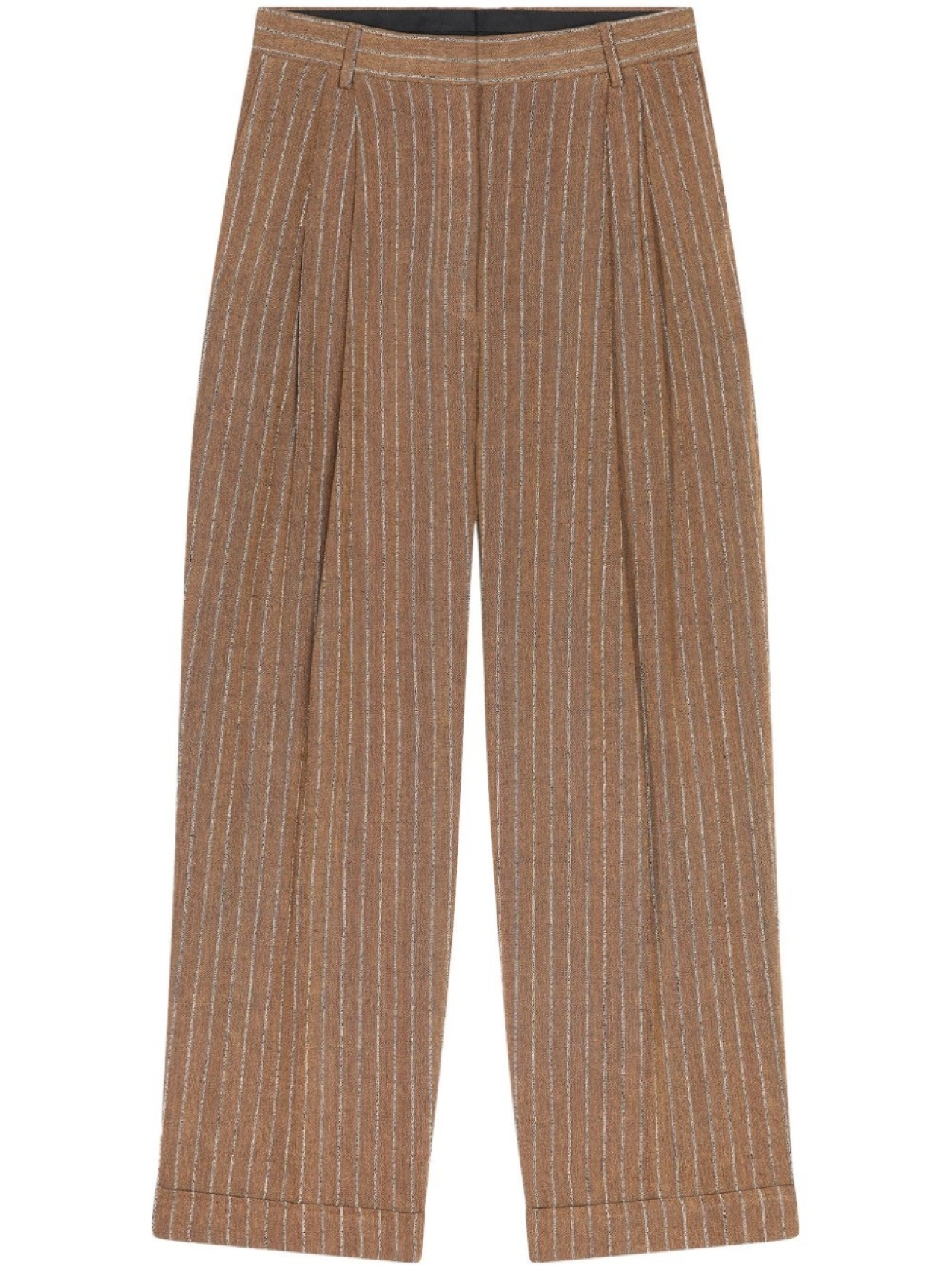 

DRIES VAN NOTEN плиссированные брюки, коричневый