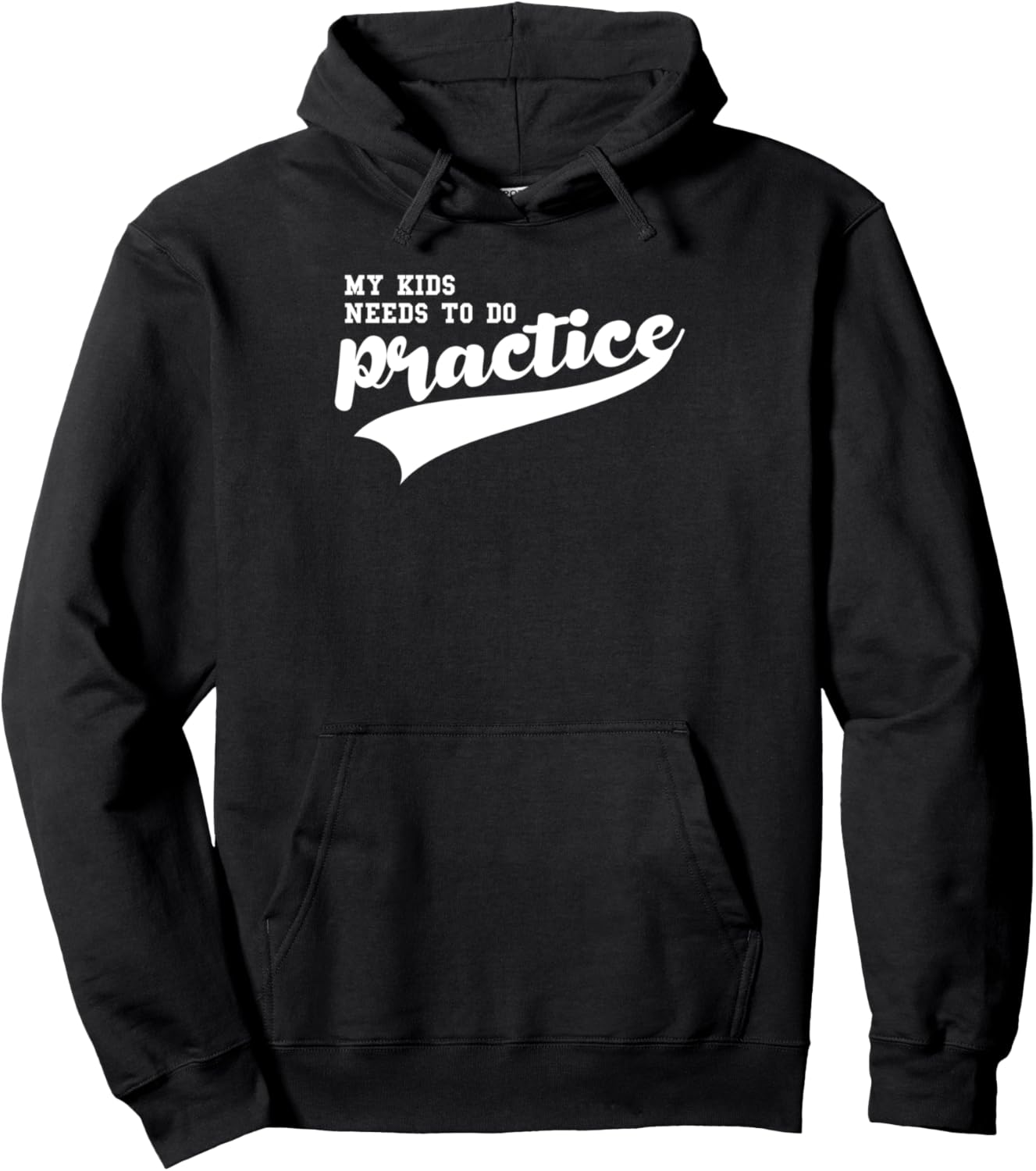 

Моим детям нужно потренироваться. Толстовка с надписью «Go Sports Non-Sports Fan Hoodie» Non Sport Fan Go Sports Gift Idea, черный
