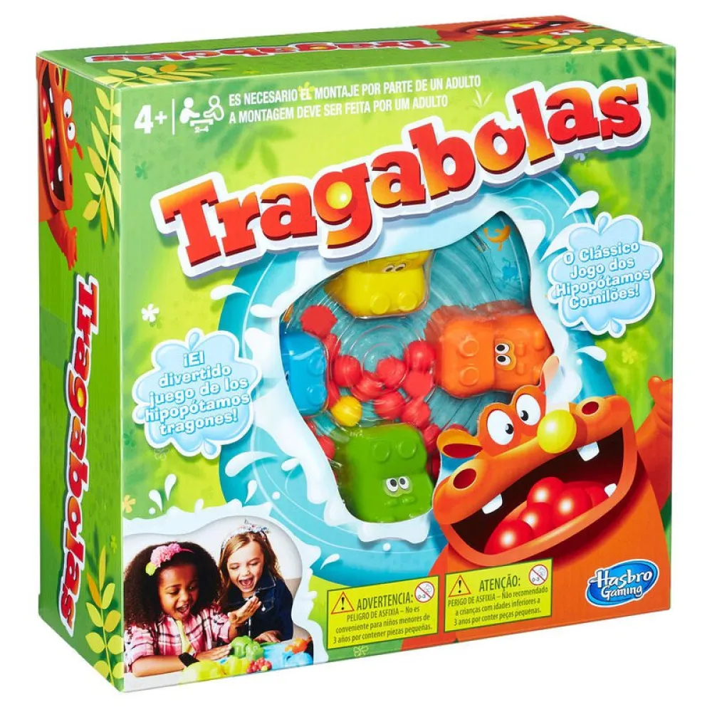 

Настольная игра Hasbro Tragabolas на испанском/португальском языках, мультиколор