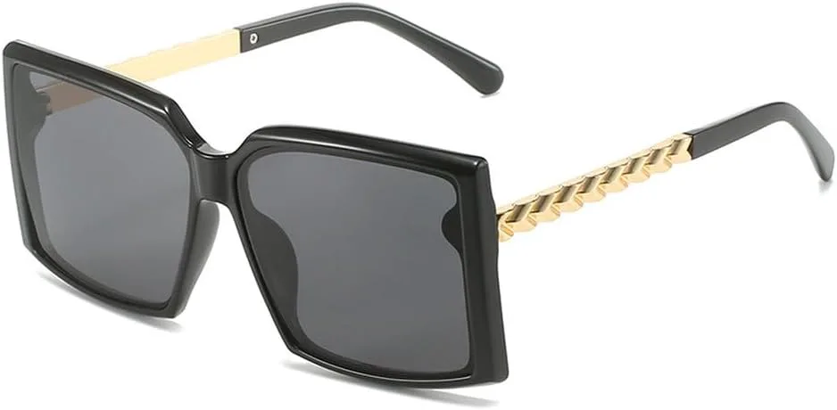 

Ретро солнцезащитные очки для женщин, роскошные модные солнцезащитные очки большого размера, женские солнцезащитные очки с защитой от УФ-излучения UV400 HVTVTLA, C1