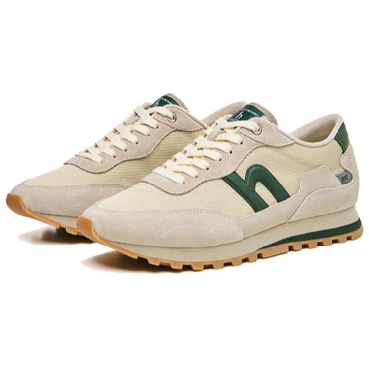 Кроссовки мужские Lifestyle Shoes Men Low-Top Hazzys, бежевый/зеленый — фото 3