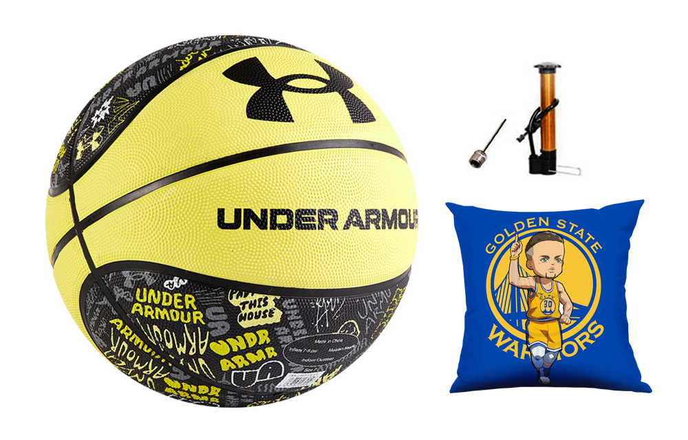 

Under Armour Граффити China баскетбольный мяч желтый размер 7 тренировочный unisex