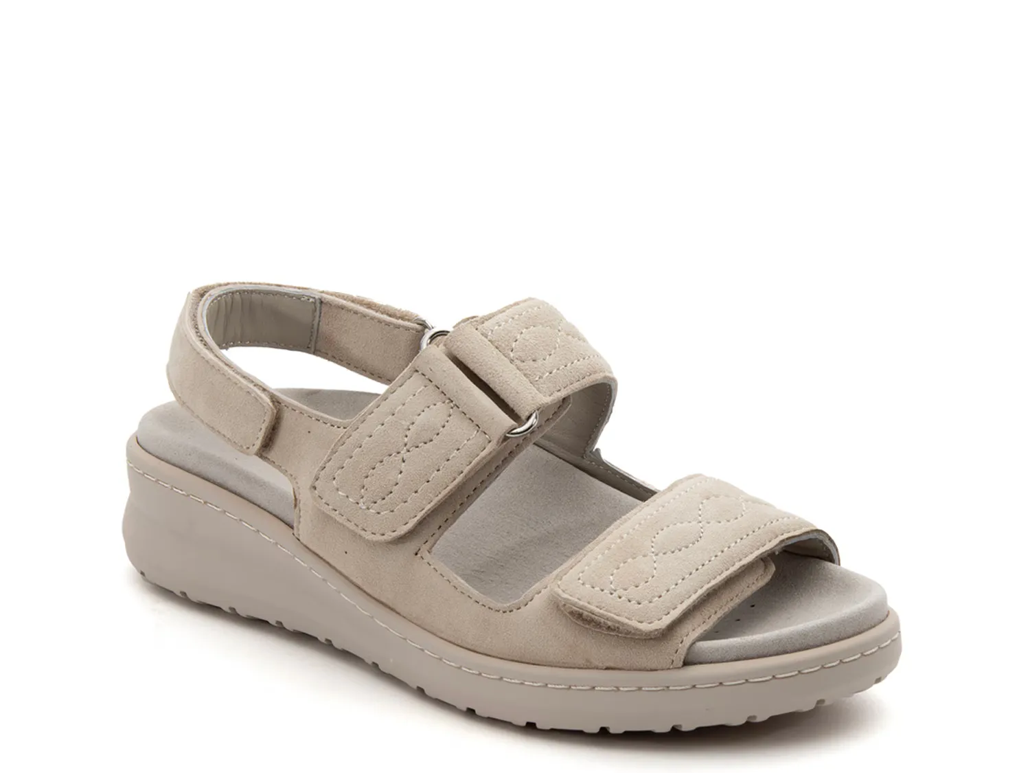 Сандалии Kara Wedge Sandal David Tate, цвет bone