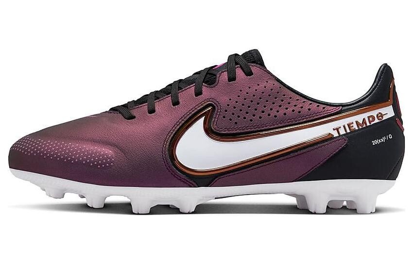 

Футбольные бутсы Tiempo Legend 9 мужские низкие темно-фиолетовые Nike
