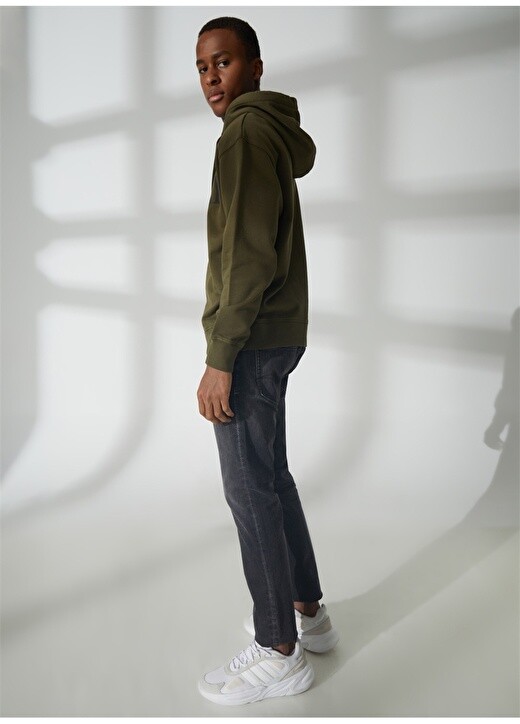 

Зеленая мужская толстовка с воротником с капюшоном Replay, Зеленый, Зеленая мужская толстовка с воротником с капюшоном Replay