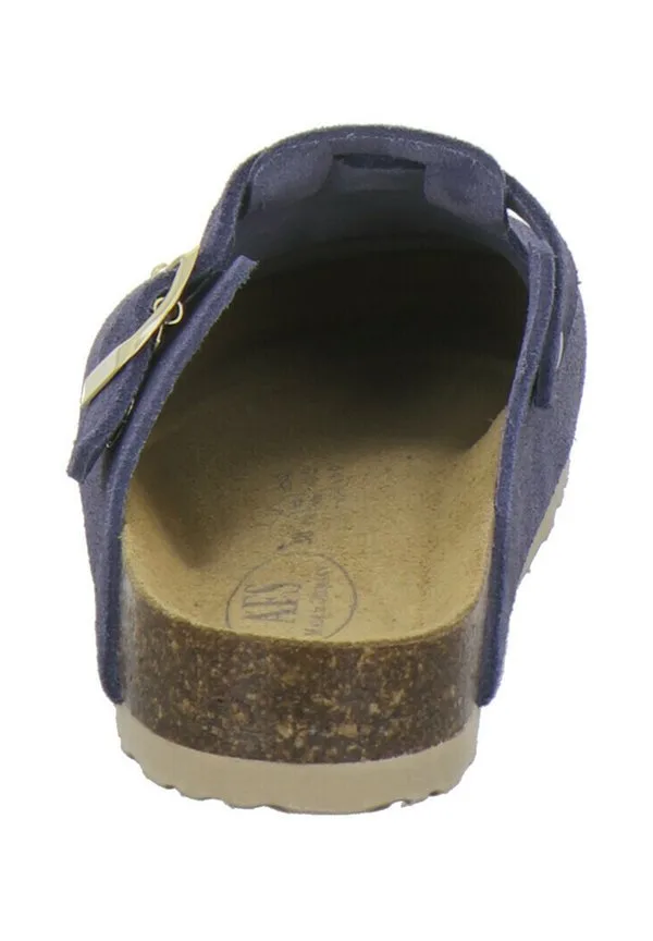 Сабо Afs Schuhe, Navy Reptil — фото 4