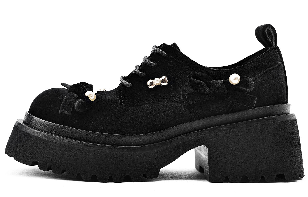 

Туфли женские повседневные Women's Casual Shoes Women's Black Kmd