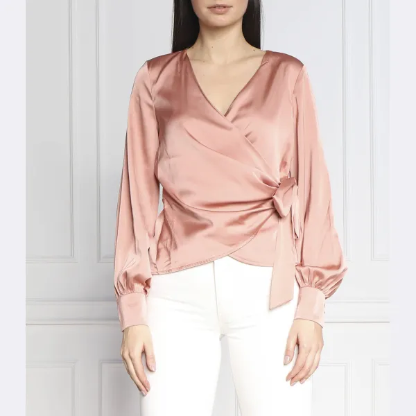 

Блузка стандартного кроя Guess, розовый