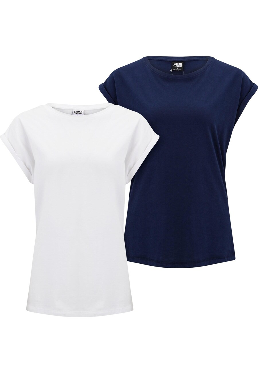 

Футболка Urban Classics Shirt, цвет dark blue/white